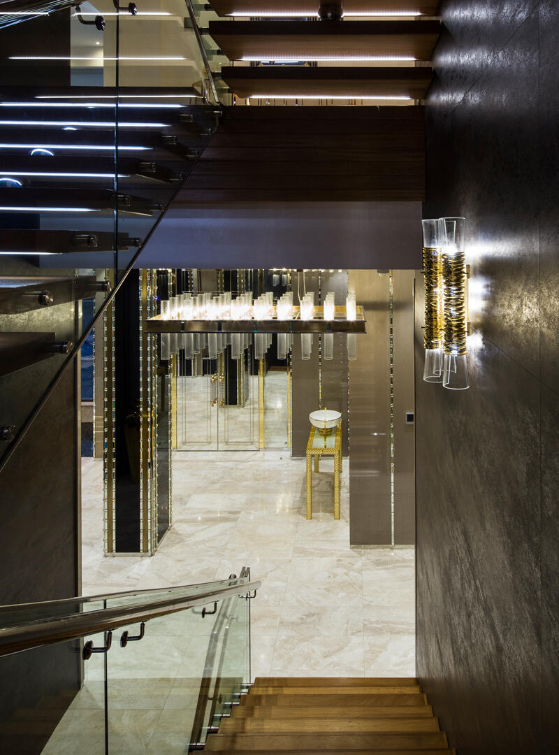 THE VIEW FROM THE STAIRCASE